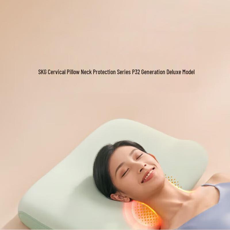 SKG P3-2 Heated Cervical Memory Foam Pillow