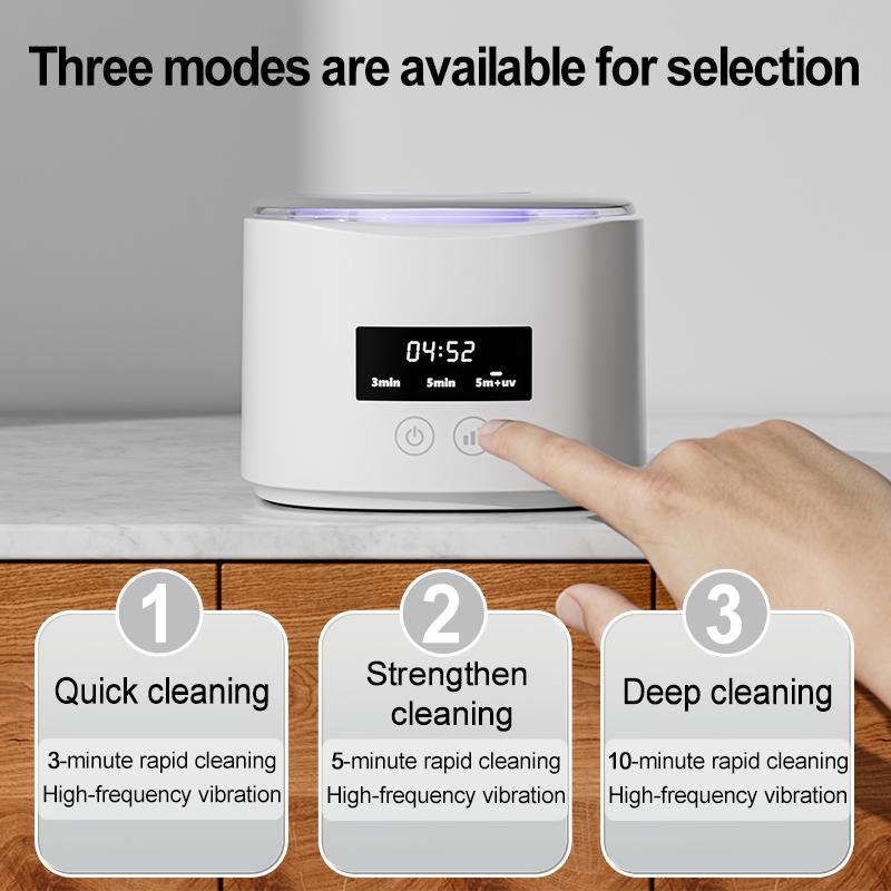 Xiaomi Xiaomi Automatic Ultrasonic Cleaner Machine USB Rechargeable 3 Modes Denture Cleaner for All Dental Appliances