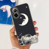 Weiche TPU-Stoßstange Hüllen für Realme C67 4G RMX3890 Rückabdeckung Dünnes Klares Silikon Handyhülle Damen Mode Malerei Funda C 67 4G