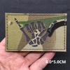 Multicam Ir Tactical Patches Blood Type Reflective Lsrael Flag Patches On Backpack Clothing Outdoor Badges Hookloop
