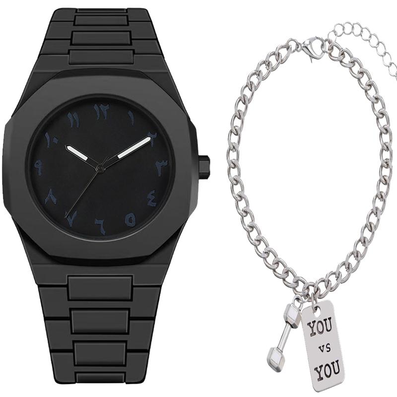 Neue Herrenuhren Modern Schlicht Kreativ Sport- und Freizeituhr Kreatives Design Wasserdicht Quarzwerk Energieuhren G