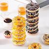 Acrylic Doughnut Holder Dessert Display Rack Dim Sum Bread Sales Rack Donut Stand Birthday Party Wedding Table Decoration