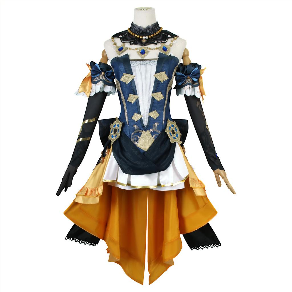 Yuan Shen Cosplay-Kleidung Fontaine-Serie Navya Cosplay-Kleidung Komplettes Set Cosplay Spiel Animation Kleidung