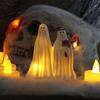 Halloween Leuchtende Geister Braut Bräutigam Statue Weiches Warmes Leuchten Gruselig Außen Innen Nachtlicht Feiertagsparty Dekoration