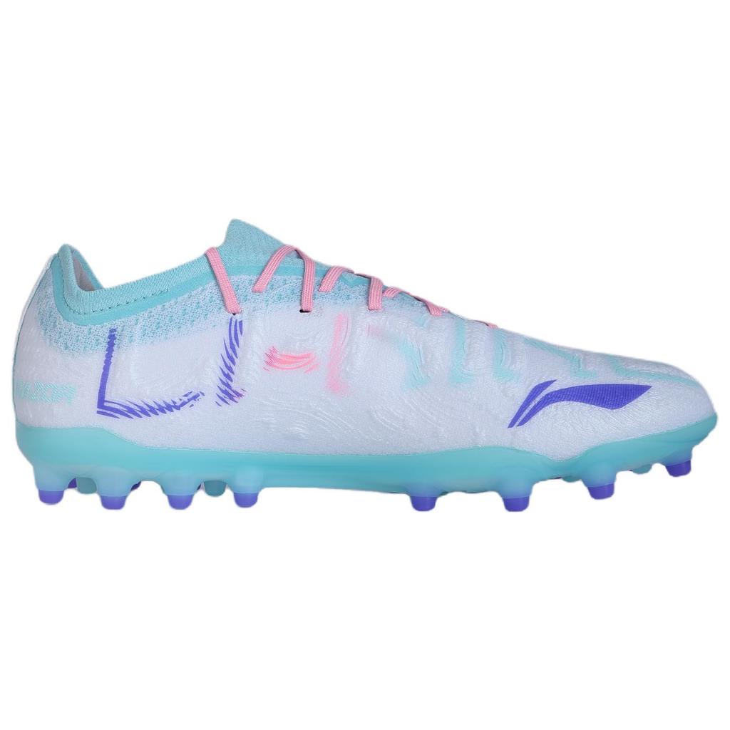 Li Ning Sharp MG Artificial Grass Natural Anti-Slip Wear-Resistant Football Shoes Unisex Football Shoes YSFV037-2