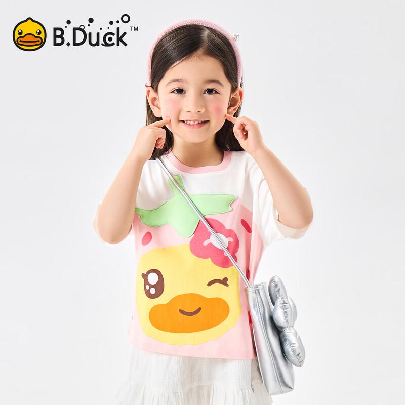 

B.Duck Girls Short Sleeve Pure Cotton T-Shirt 130