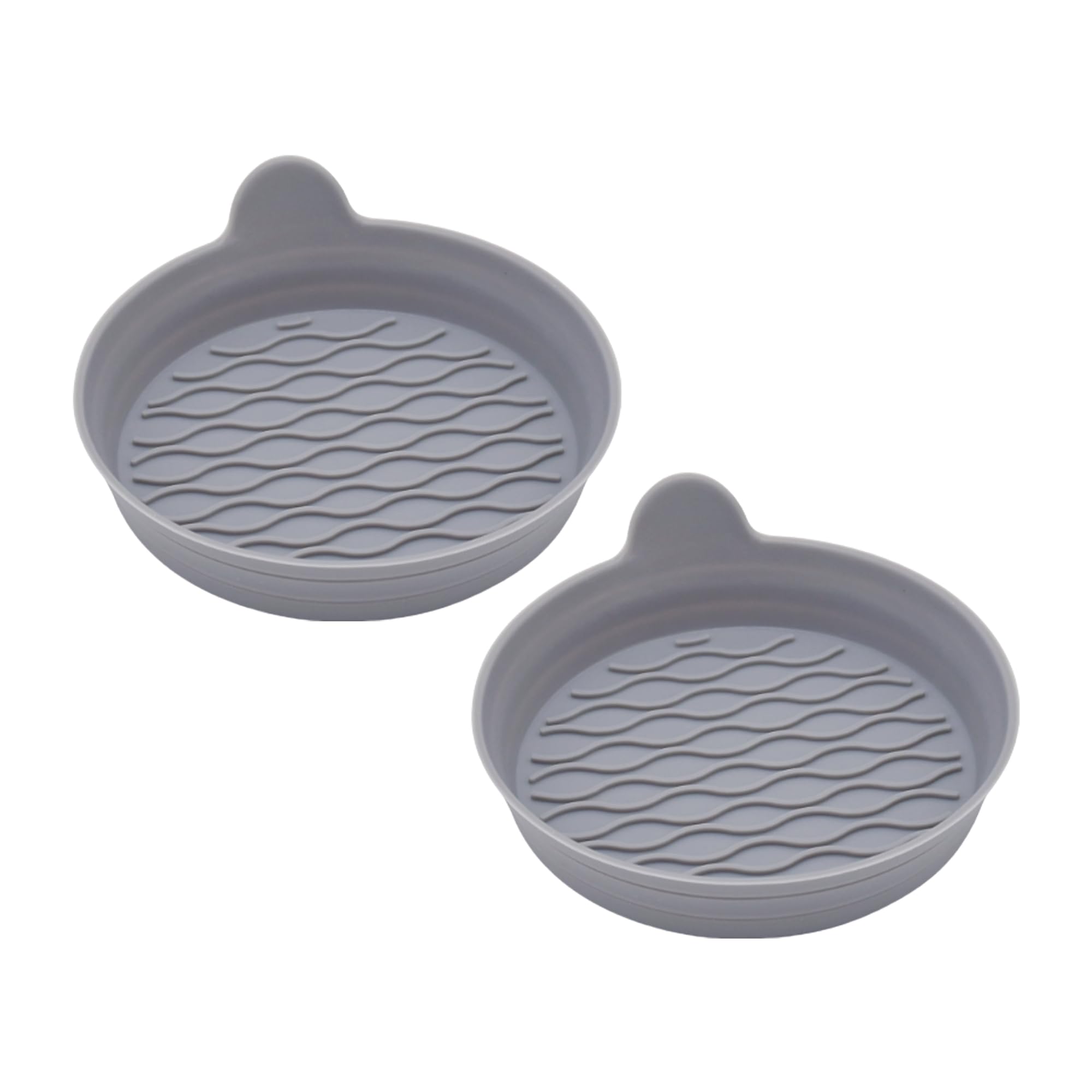 KENASTA Car Non-Slip Coaster, Set of 2, Anti-Slip, Protection, Anti-Vibration, серый