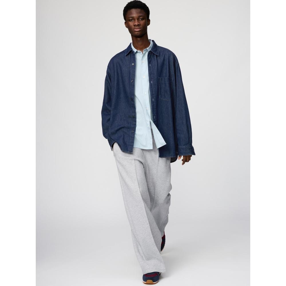 Uniqlo Japan Sweat Straight Pants Long Length