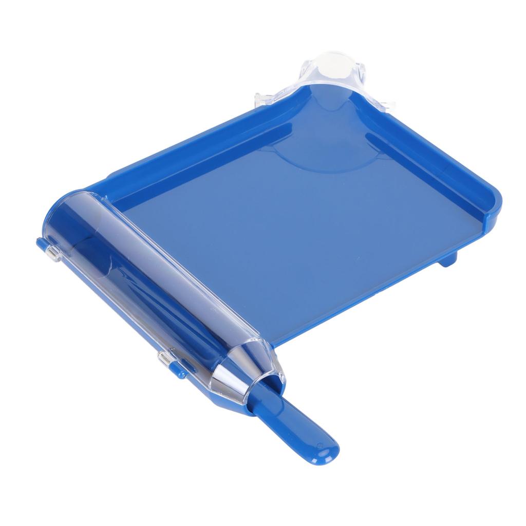 Tablet Count Tray with Spatula Plastic Right Hand Capsule Counting Tray for Pharmacy Blue