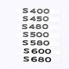Compatible with Mercedes-Maybach S400, S450, S480, S500, S580, S600, S680 logo lettering modifications.
