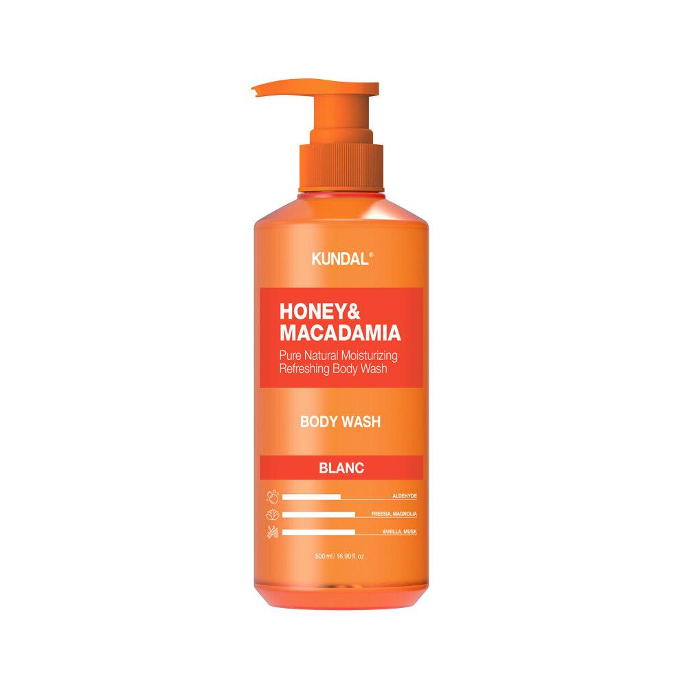 KUNDAL Honey & Macadamia Pure Body Wash Blanc 500ml x1