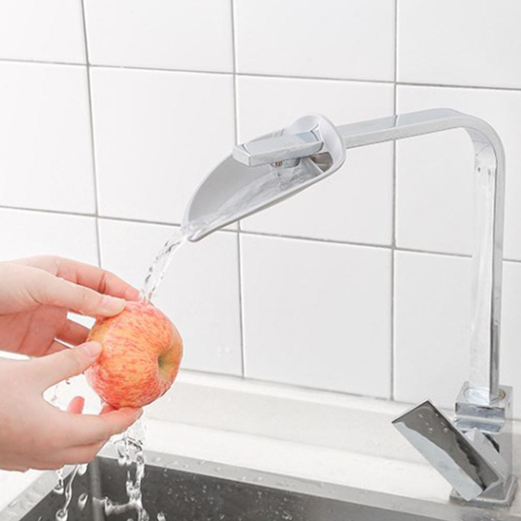 Faucet Extender Children Hand Washing Assist Splash Proof Sink Spout Wash Helper for Bathroom Kitche