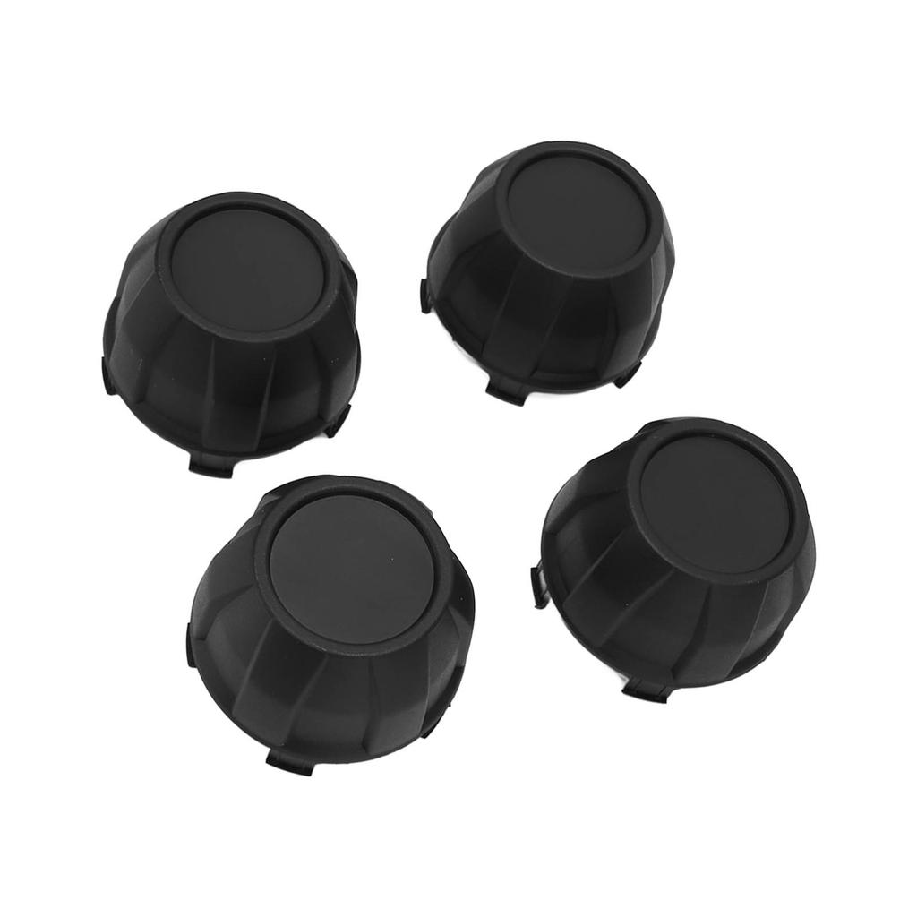 4Pcs Tire Wheel Hub Caps 11065 1341 Black Reliable Rugged Dust Center Hub Cap Covers for Teryx KRX 1000
