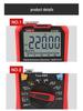 Uni-T UT61E+ High-Precision Digital Multimeter - AC/DC Voltage, Anti-Burn, Auto Display.