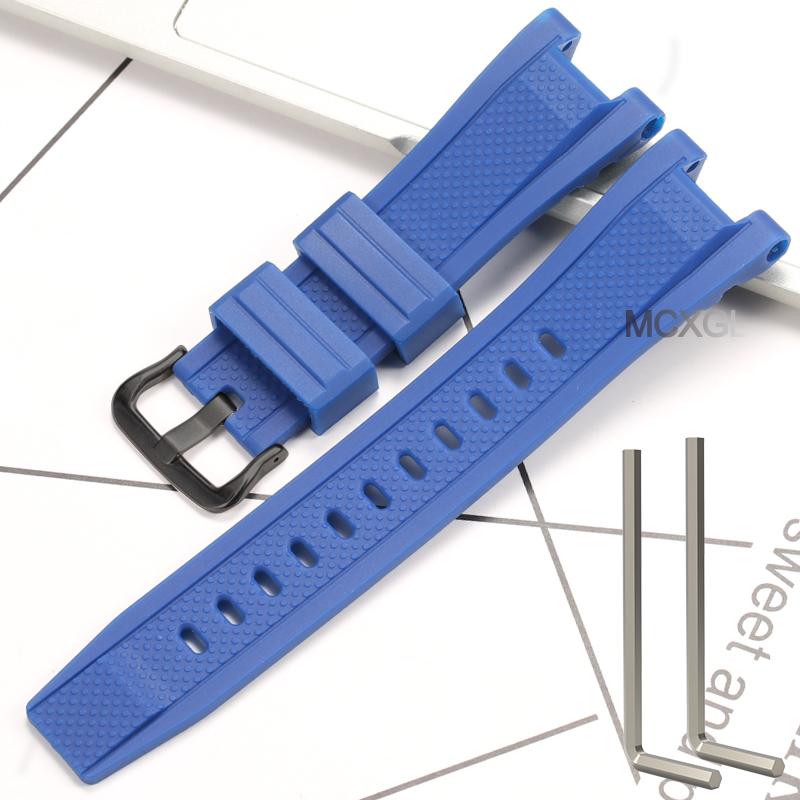 Silicone Rubber Watchband For Casio G-SHOCK GST Series GST-W300 210 400G S130 S110 S330 B100 Watch Band Sports Strap Bracelet