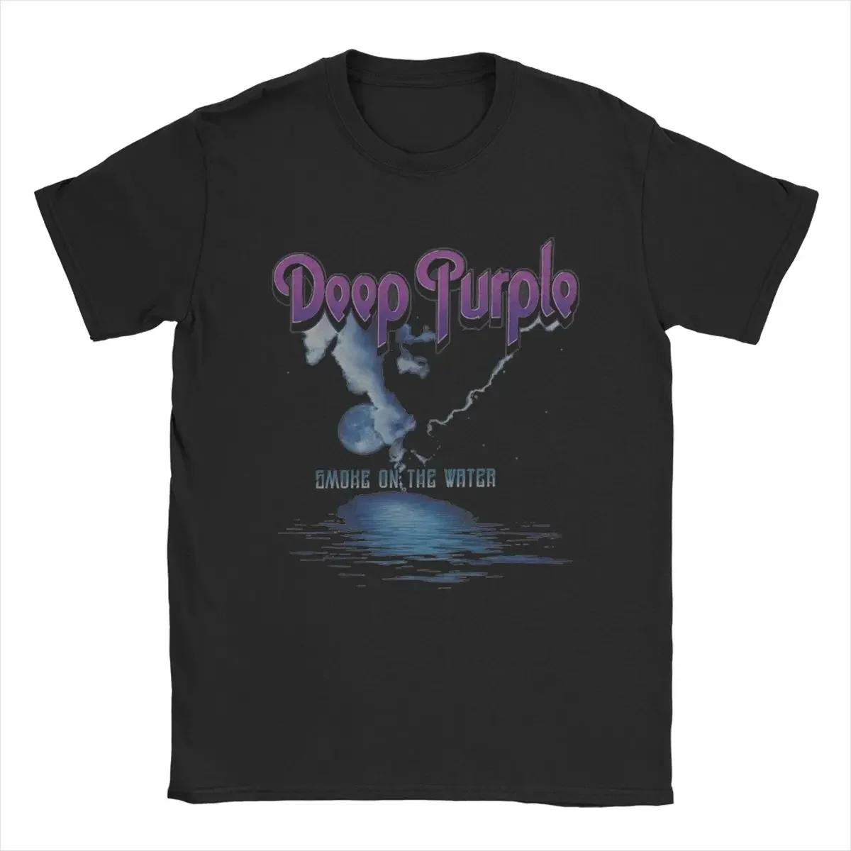 

Мужская футболка Deep Purple, смешные хлопковые футболки, футболка с круглым вырезом и коротким рукавом, одежда-новинка#Цвет XXXXXL чёрный