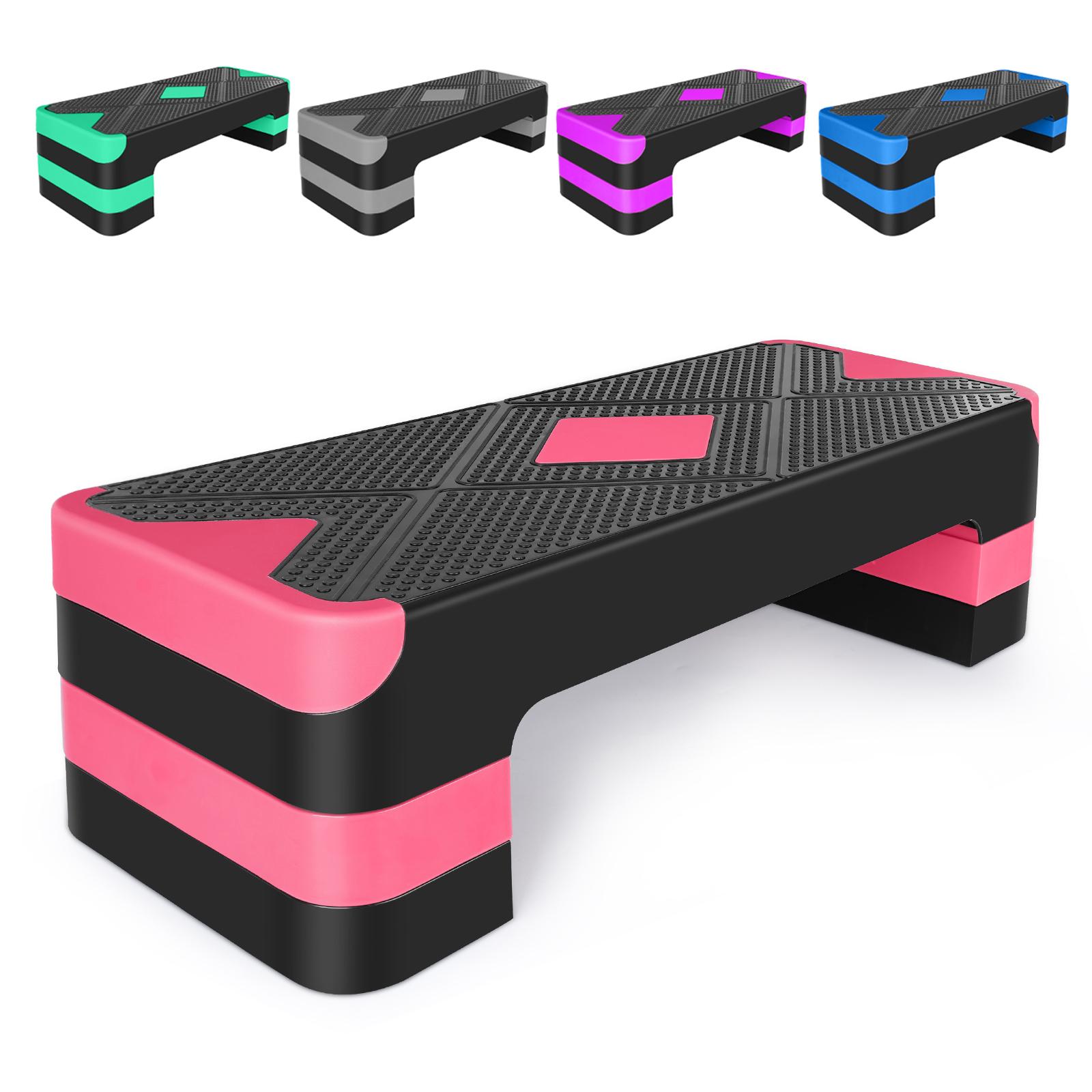 Adjustable Aerobic Stepper for Exercise Workout