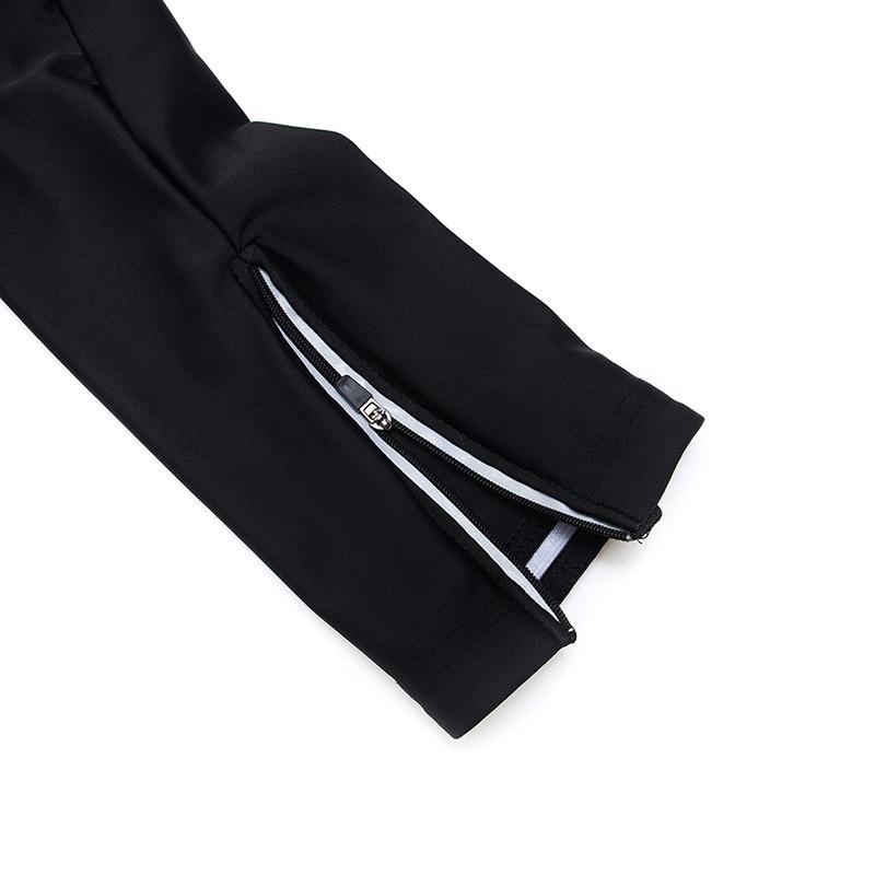 Toamnă Ciclism Tricouri Ciclism Set Haine Femei Mânecă Lungă Negru Pantaloni cu Bretele Costum Haine Ciclism