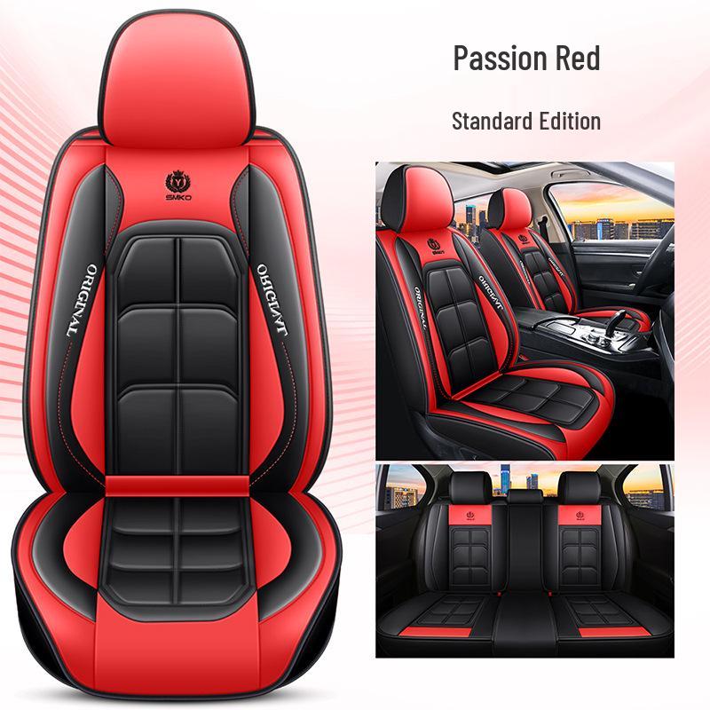 Universal Full Surround Leather Car Seat Cover for All Seasons