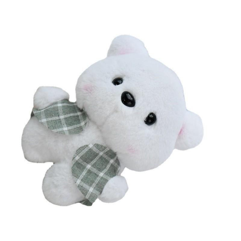 Charming Teddy Bear Plush Toy Stylish Keychain Unique Bag Pendant Perfect Couple Gift Decoration