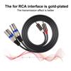 1.5M for RCA Male to XLR Male Audio Adapter Cable Patch Cord Double row PVC Wire