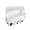 Aluminum Foil Cake Pan with Clear Lids Disposable Baking Cups for Brownies Muffins and Desserts Perfect for Parties and Gifting