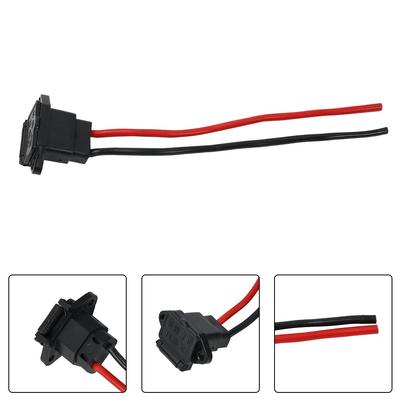 1pcs Socket Charger ABS + Copper Electrical Motorcycle Parts