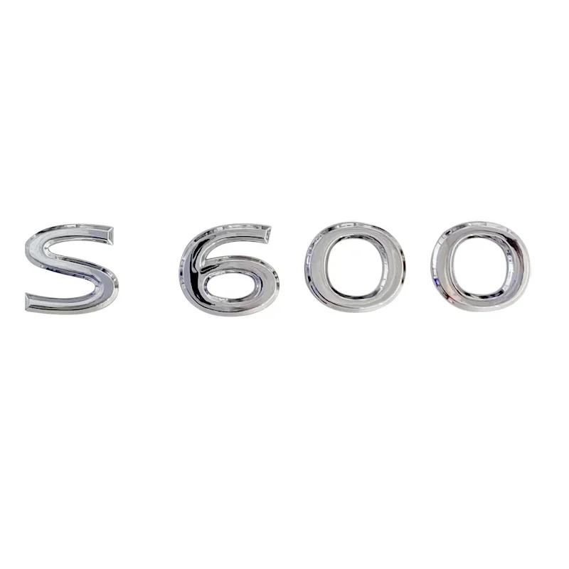 Modified Car Body Side Emblem Sticker Rear Badge for Mercedes Benz Maybach 2021 S400 S450 S480 S500 S580 S600 S680 Accessories FS1