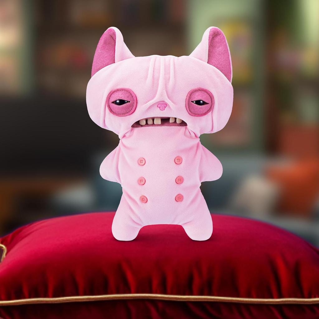 FUGGLER Alley Cats 9-Inch Plush Toy by ZURU - Funny Ugly Monster Stuffed Animal with Human-Like Teeth