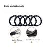 20-Pack Hair Ties, High Elasticity, Sport and Fitness Use, Ponytail Elastics, Hair Accessory
