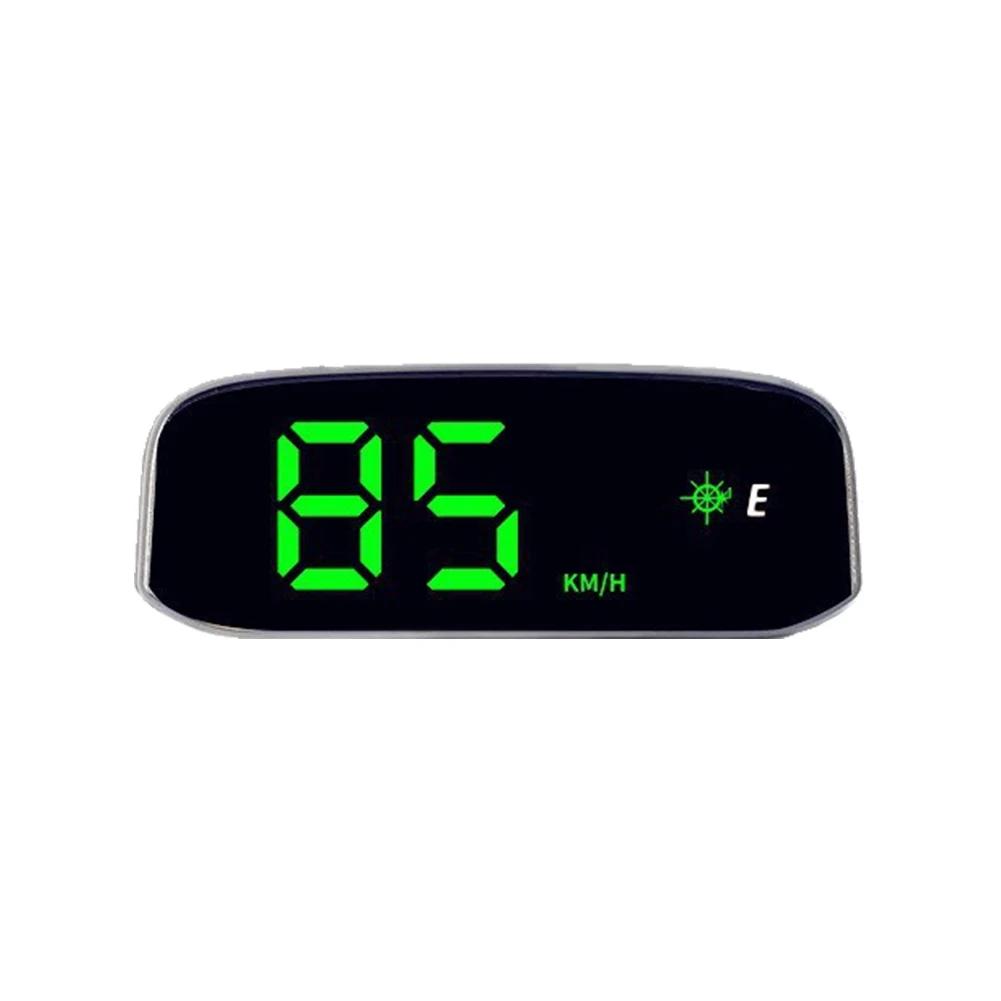 Wireless Solar Head Up Display GPS+ Digital Car Speedometer KMH MPH Head Display Intelligent Light Sensing HUD Car Accessories