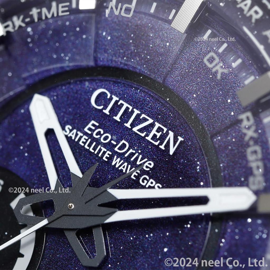 CITIZEN CREATIVE LAB GPS Satellite Satellite Wave Eco-Drive Radio-Controlled Watch, X, Men's Watch, CC3097-52L