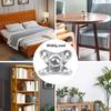L Bracket Detachable Corner Brace, Removable Heavy Duty Butterfly Corner Bracket for Wood Furniture Cabinet Table Bed Chair