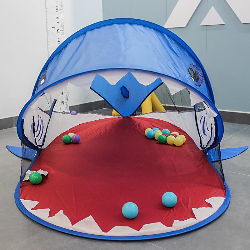 Popular Kids' Shark Pop-Up Tent Toy Playhouse