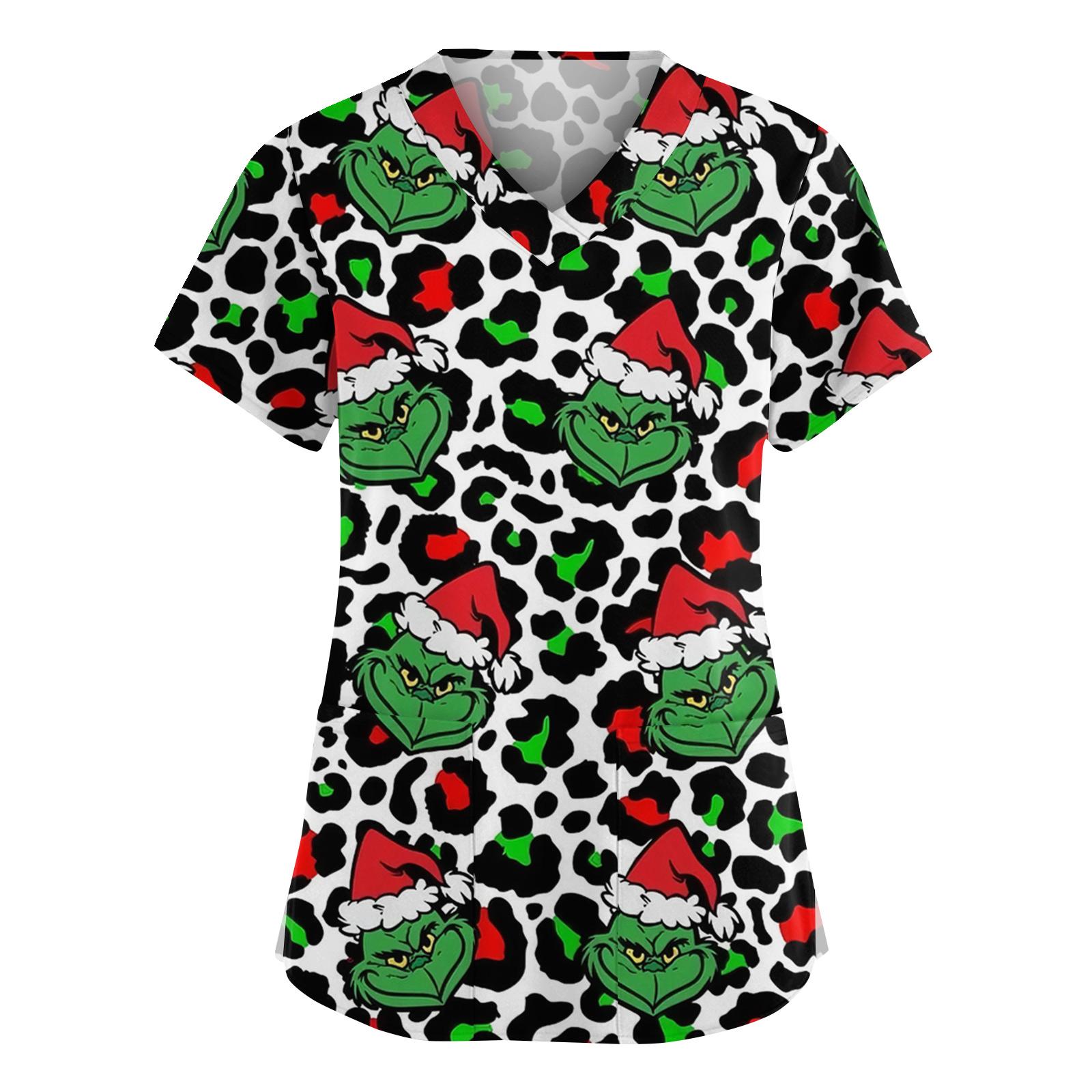 

Женская мода V-образный вырез короткий рукав комбинезон с карманами принт топы одежда XXXXXL