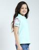 MONTE CARLO Girls Printed Polo Neck Half Sleeve T-Shirt
