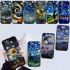Starry Night Van Gogh Phone Case for Redmi Note 12 12S 12C 13 13C 13R 14 14S 14R 14C 11A 13X A3 A3X A4 A5 Pro Max Plus