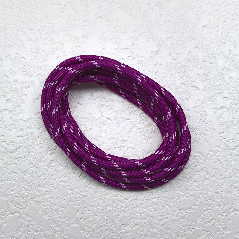 Colorful 5mm Core-Filled Polyester Rope for DIY Bracelets, Stylish Woven Bags, Lanyards, and Pendants