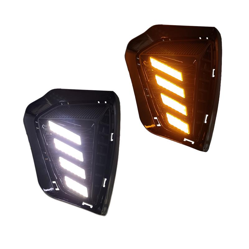 LED Daytime Running and Front Fog Lights with Turn Signals for 2021-2023 Roewe RX5plus Models