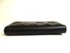 Authentic GUCCI Moon Logo Black Leather Round Zip Long Wallet #a854  Seller Refurbished