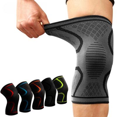 1PCS Fitness Laufen Radfahren Knie Unterstützung Hosenträger Elastische Nylon Sport Kompression Knie Pad Hülse für Basketball Volleyball