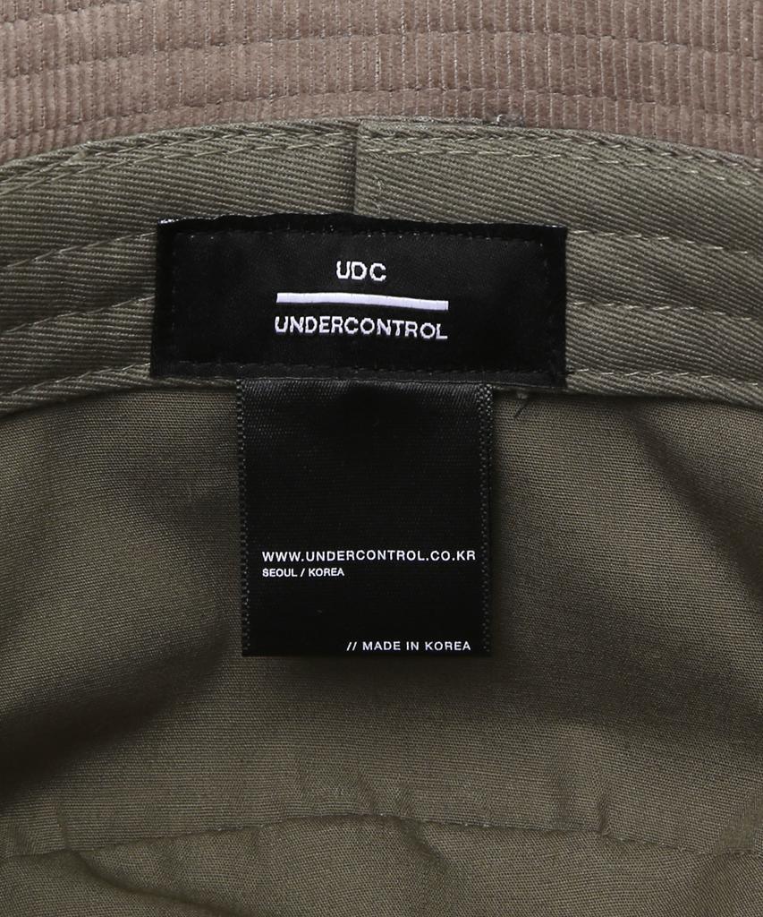 Eondeokeonteulol Corduroy Bucket Hat Square Bucket / Union Udc / Cd Charcoal
