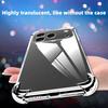 Transparent TPU Shockproof Protection Phone Case for Honor 600 400 200 90 Pro Lite 900 Smart - Clear