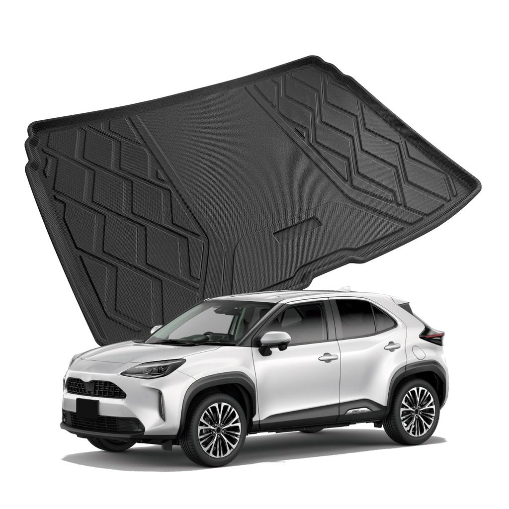 SKTU Luggage Mat, For Toyota Yaris Cross, Trunk Mat, One-Piece Tarpaulin, Cargo Area Mat,