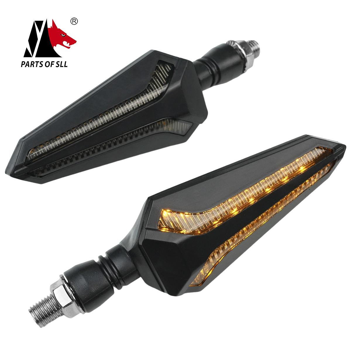 Various Types of Modified LED Turn Signal Lights Universal Motorcycle Lighting Systems Wholesale Availability 18 Watts