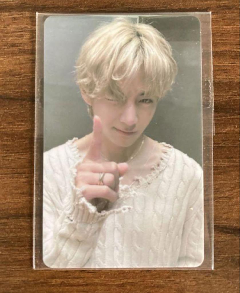 [USED] BTS V Weverse PVC Bonus Trading Card