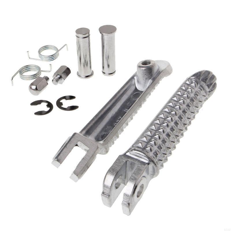 

2025 New Motorcycle Foot Pegs Footrests For YZFR1 92-19 YZF 99-12 YZF R6S 03-08 серебряный