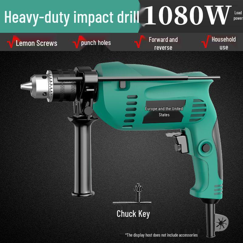 High-Power Variable Speed Impact Drill & Rotary Hammer Electric Screwdriver