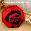 Portable Auto Folding Umbrella,The Weeknd 8 Rib Waterproof Umbrella For Camping Commute