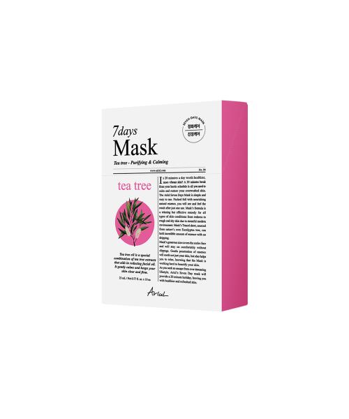 Ariul 7 Days Mask Чайное дерево M 10 шт. (ARSD150) A tea tree 10 sheets